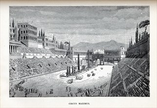 Circus Maximus, 1882. Artist: Anonymous