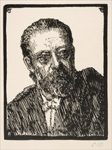 Portrait of Bedrich Smetana (1824-1884). Artist: Bilek, Frantisek (1872-1941)
