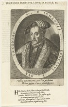John Ernest (1521-1553), Duke of Saxe-Coburg, 1601. Artist: Custos, Dominicus (1560-1612)