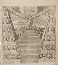 The Apotheosis of Peter's Military Glory, 1717. Artist: Pickaert, Pieter (ca 1670-1737)