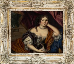 Portrait of Louise Renée de Penancoët de Kérouaille, Duchess of Portsmouth (1649-1734). Artist: Gascar, Henri (1635-1701)