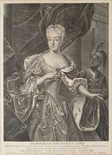 Portrait of Princess Charlotte of Brunswick-Wolfenbüttel (1694-1715), wife of Tsarevich Alexei Petro Artist: Wortmann, Christian Albrecht (1680-1760)