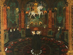 The Prayer. Artist: Brailovsky, Leonid Mikhaylovich (1867-1937)