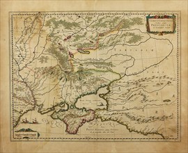 Taurica Chersonesus. Map of the Crimea, 1595. Artist: Mercator, Gerardus (1512-1594)