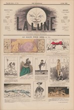 Le salon pour rire, 13 May 1866, La Lune, 2, 1866, No, 10, 1866.