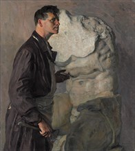 Portrait of the sculptor Ivan Dmitriyevich Shadr (1887-1941), 1934.