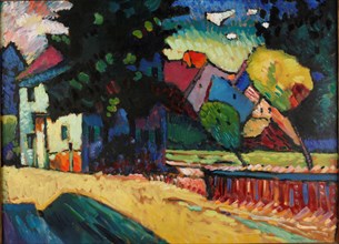 Landscape with a green House, 1909.