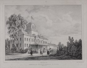 The Shuvalov Palace in Pargolovo, 1833.