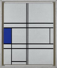 Composition in Blue and White, 1935.