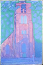 Zeeland Church Tower, 1911.