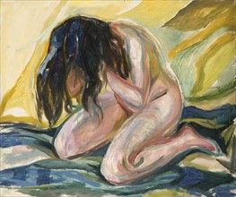 Kneeling Female Nude, 1919.