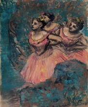 Three Dancers in Red, 1896.