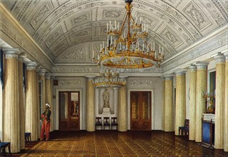Interiors of the Winter Palace, The Arab Hall or Large Dining-Room, Mid of the 19th cen..