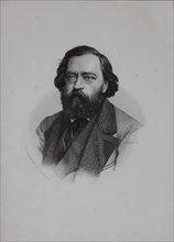 Portrait of Nikolay Platonovich Ogarev (1813-1877), 1850s.