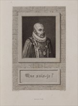 Portrait of Michel de Montaigne (1533-1592), 1800s.
