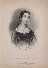 Portrait of the singer and composer Pauline Viardot (1821-1910), 1840s.