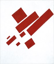 Suprematist Painting (Eight Red Rectangles), 1915.