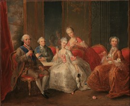 The Family of the Duke of Penthièvre, also known as The Cup of Chocolate, 1768.
