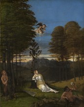 Allegory of Chastity or The dream of a young girl, ca 1506.