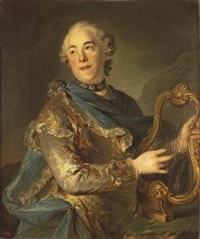 Portrait of the singer and composer Pierre de Jélyotte (1713-1797).