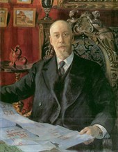 Portrait of Nikolai Karlovich von Meck (1863-1929).