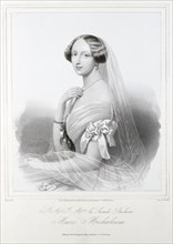 Portrait of Grand Duchess Maria Mikhailovna of Russia (1825-1846).