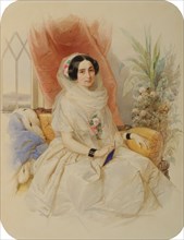 Portrait of Maria Ivanovna Goncharova (1815-1859), née Countess Meshcherskaya.