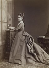 Portrait of the singer Adelina Patti (1843-1919).