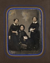 Portrait of Sisters Ekaterina Mikhaylovna, Maria Mikhaylovna und Julia Mikhaylovna Pashkov.