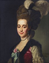 Portrait of Varvara Vasilyevna Golitsyna, née von Engelhardt (1757-1815).