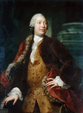 Portrait of the Singer Domenico Annibali (1705-1779).