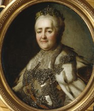 Portrait of Empress Catherine II (1729-1796).