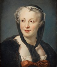 Portrait of the novelist Françoise de Graffigny (1695-1758).