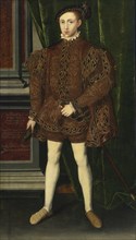 Portrait of the King Edward VI of England.