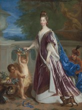 Portrait of Elizabeth Charlotte, Princess Palatine (1652-1722).