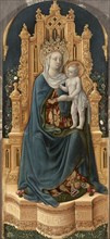 The Virgin and Child Enthroned.