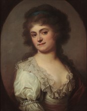Portrait of the Painter Cecile de Duchesne (1771-1801), née Merlini.