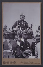 Kaiser Wilhelm II of Germany during Military Manoeuvres.