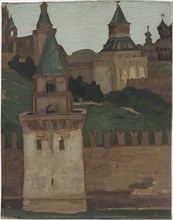 View of the Moscow Kremlin from Zamoskvorechye.