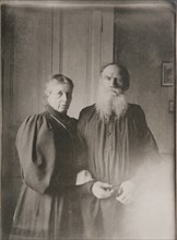 Leo Tolstoy and Sophia Andreevna.