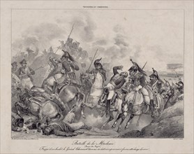 The Death of General Count Auguste de Caulaincourt at Borodino.