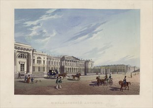 View of the Michael Palace in St. Petersburg.