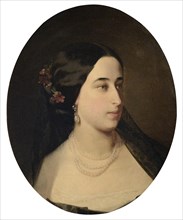 Portrait of Maria Alexandrovna Gartung (1832-1919), née Pushkina.