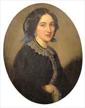 Portrait of Maria Alexeevna Sukhotina (1830-1889), née Dyakova.