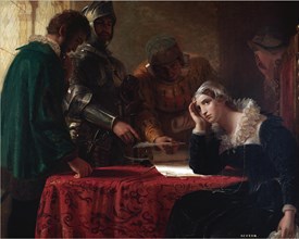The Abdication of Mary, Queen of Scots.