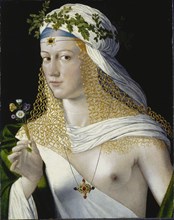 Idealized Portrait of a Courtesan as Flora.