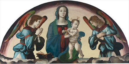 Virgin and Child with Angels.