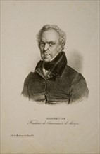 Portrait of Bernard Sarrette (1765-1858).