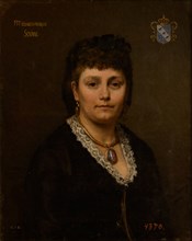 Portrait of Elizaveta Frantsevna Schivre (1832-1896).