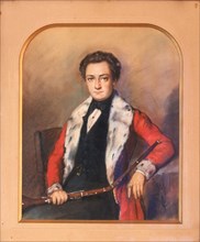 Portrait of Nikolay Sergeyevich Turgenev (1816-1879).